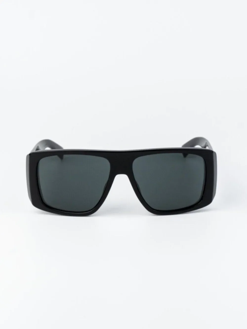 Saint Laurent Men Sunglasses Black Grey Square SL832 001 NEW AUTHENTIC